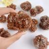 120-180g 1pc Orange Aragonite Crystal Nepheline Cluster Irregular Rough Stone for Fengshui Decorati view 1