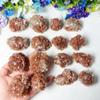 120-180g 1pc Orange Aragonite Crystal Nepheline Cluster Irregular Rough Stone for Fengshui Decorati view 3