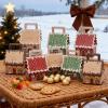 Christmas Cookie Boxes 8 Pieces Seasonal Treat Box with Handle view 3