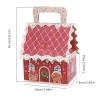 Christmas Cookie Boxes 8 Pieces Seasonal Treat Box with Handle view 4