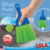 LOLA Heavy Duty Whisk Broom, Hand Brush, Durable Bristles, Whisks Away Dirt & Debris, Compact, Hang Hole for Easy Storage, Indoor/Outdoor, 1 Pack view 2