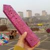 1pc 500-600g Ruby Obelisk Quartz Crystal Ruby Ore Pillar Demagnetization Tower view 2
