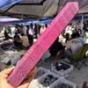 1pc 500-600g Ruby Obelisk Quartz Crystal Ruby Ore Pillar Demagnetization Tower view 4
