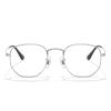 OLIEYE Classic Polygon Reading Glasses for Men Women Blue Light Blocking Computer Readers for Screen Reading glasses view 2