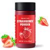 100% Organic Freeze-Dried Strawberry Powder (3.17oz) | No Sugar Added: Gluten-Free Vegan Food Coloring & Seasoning for Baking, Smoothies, Cakes & Drinks view 1