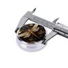 Gold Exquisite Dragonfly This Small, Round, Three-Compartment Travel Pill Box is Perfect for Storing Daily medications, Vitamins, and on-The-go. view 4