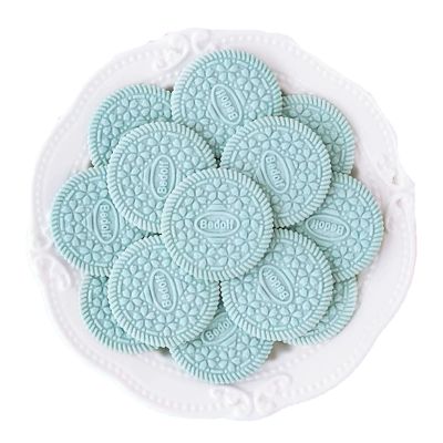 BKSUAIWU Instant Biscuits,Leisure Snacks,220g/7.76oz(about 66pieces),for Cake Decoration or Ice Cream Decoration (sea salt flavor)
