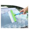 12in Silicone Window Squeegee Kit Reusable Cleaning Mop Water Removal Blade T Bar Mirror Shower Tool(Set 01) view 3