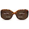 YUKANG Bifocal Reading Sunglasses Womens, Oversized Square Sun Readers Outdoor Reading Glasses UV400 Protection/Anti Glare Tortoise 1.0 view 1