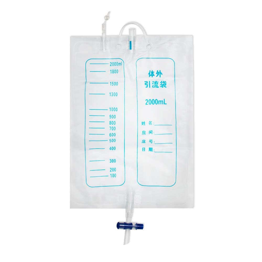 Urinal Pee Holder Urine Bag Collector 1000ml Portable Wearable Collection Ventilate Travel Incontinence Bags (Men)(Men)