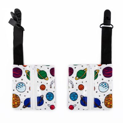 2 Pack Waterproof Feeding Tube Pouch | Secure NG Tube Holder & Organizer with Zipper,Reusable Securement for NJ Nasogastric Tube, Essential Feeding Tube Accessories