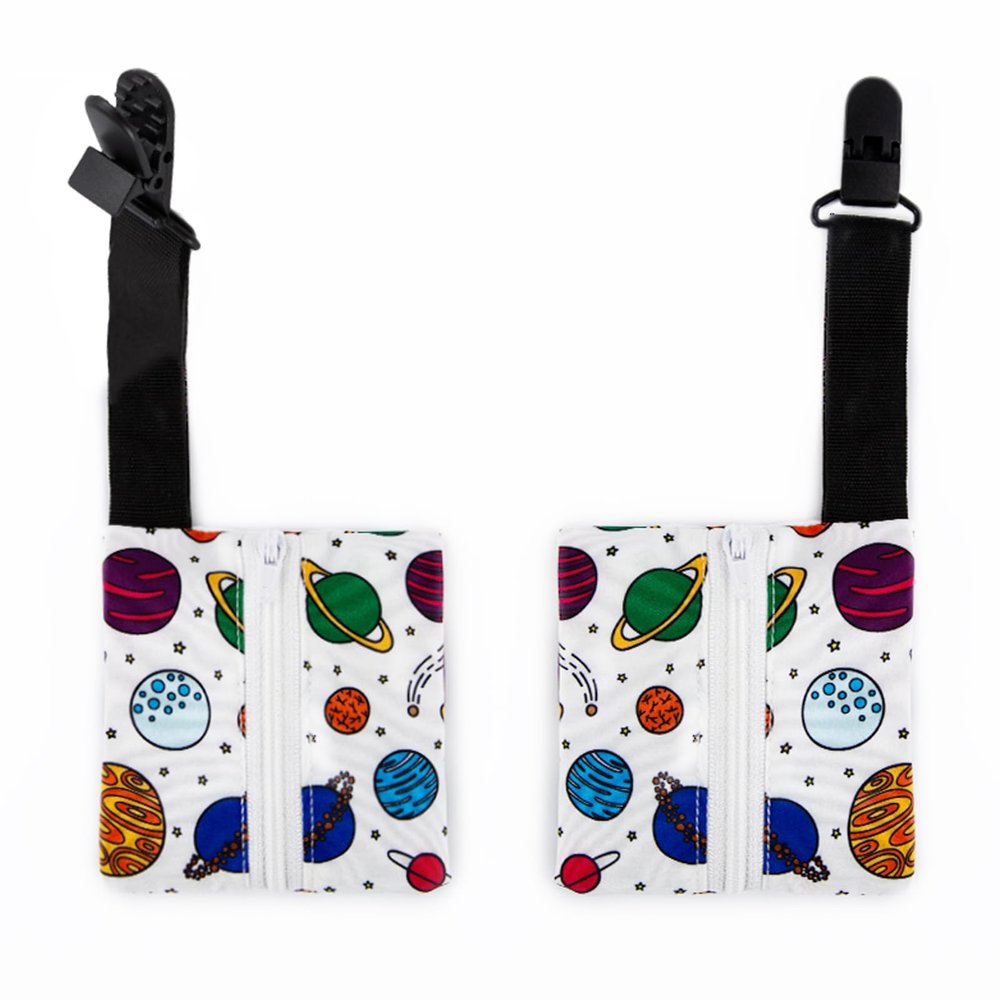 2 Pack Waterproof Feeding Tube Pouch | Secure NG Tube Holder & Organizer with Zipper,Reusable Securement for NJ Nasogastric Tube, Essential Feeding Tube Accessories