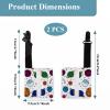 2 Pack Waterproof Feeding Tube Pouch | Secure NG Tube Holder & Organizer with Zipper,Reusable Securement for NJ Nasogastric Tube, Essential Feeding Tube Accessories view 2