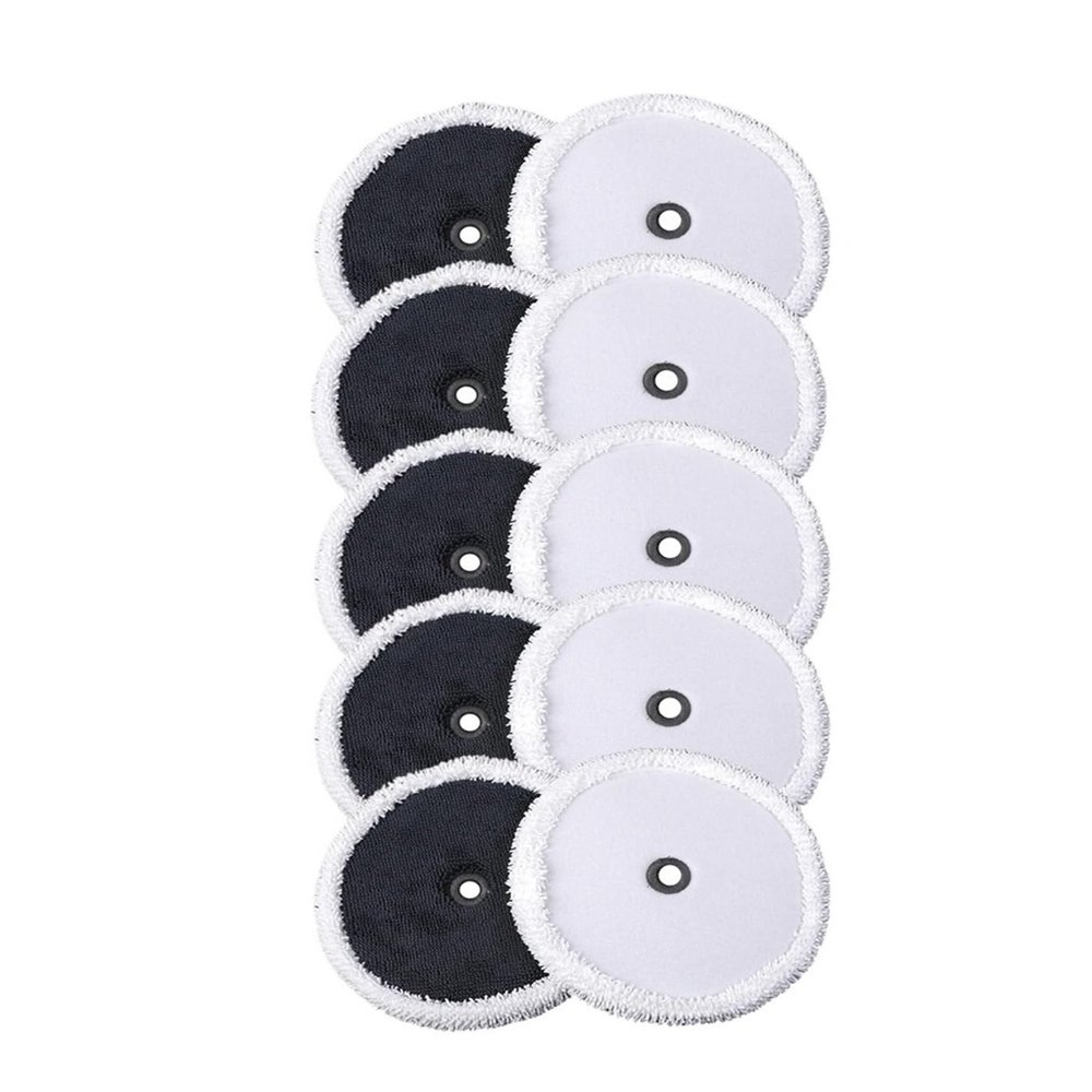 10pcs Sweeping Robot Mop Pads Thickened Mop Cloths Compatible For EVERYBOTEdge RS700 RS500Replacement Parts