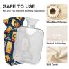 Merry Christmas Gold Tarot Cards hot-Water Bottle with Soft Cover, 2L Warm Water Bottle for Bed for Sore Muscle, Neck Shoulder Warmer, Bolsa para agua Caliente view 4
