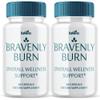 (2 Pack) Bravenly Burn, BravenlyBurn Extreme Loss Support Digestive Gut Health Supplement, Advanced Wellness Formula Pills Capsulas Premium Products Supports Blood Balance for Energy Pastillas (120ct) view 1
