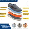 Lightweight Air Cushion Walking Shoes for Swollen Feet, Adjustable Plus Size Sneakers, Non-Slip Double Insole, Comfort Shoes for Foot Swelling view 3