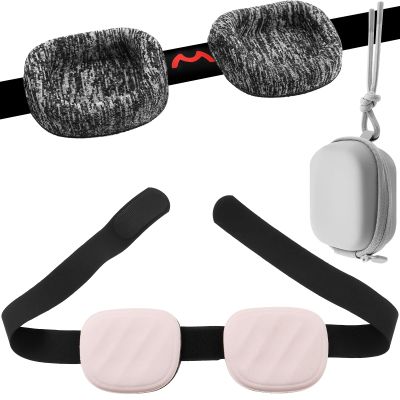 3D Light Blocking Blindfold, Comfortable Adjustable Blackout Eye Cover Pressure-Free & 100% Blockout for Nap Shift Work (B)