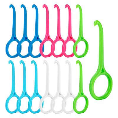 15PCS Clear Aligner Remover Tool for Invisalign, Easy & Gentle Orthodontic Aligner Remover, Invisible Braces Removal Hooks, Portable Dental Tool for Braces, Invisible Retainers, Aligners