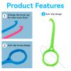 15PCS Clear Aligner Remover Tool for Invisalign, Easy & Gentle Orthodontic Aligner Remover, Invisible Braces Removal Hooks, Portable Dental Tool for Braces, Invisible Retainers, Aligners view 3