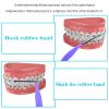 100PCS Elastic Braces Rubber Band Tool Colorful Orthodontic Rubber Bands Placers for Brace, Disposable Plastic Dental Elastics Placer view 4