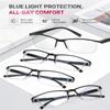 TERAISE Fashion Anti-blue light Reading Glasses Men Women Computer Reader(1.25X) view 4
