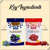 350g Premium Berries Combo of Dried Sliced Cranberries 200g & Blueberries 150g view 2