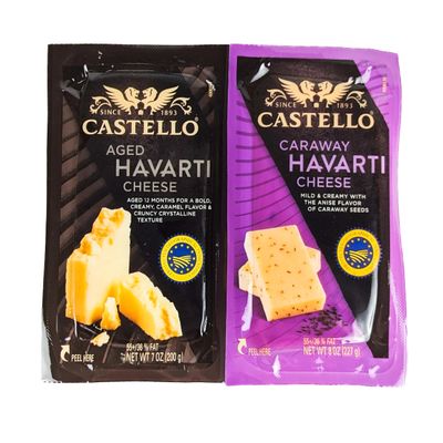 Aged and Caraway Havarti 7oz (Pack of 4)