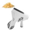 Fdit French Fry Bagger, Stainless Steel Popcorn Scoop with Single Handle Quick Fill Tool for Bagger French Fries Snacks Desserts Ice Dry Goods view 4