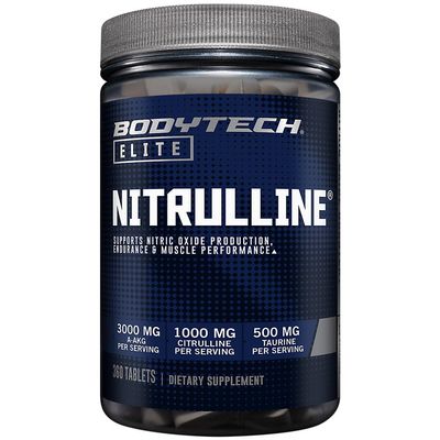 BodyTech Nitrulline a Supports Nitric Oxide Production a 3,000 MG of A-AKG (360 Tablets)