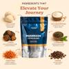 Mushroom Coffee with Collagen - Caramel Blend Adaptogenic Instant Coffee for Energy, Focus, & Mental Clarity Enhanced with Lions Mane, Chaga, Cordyceps & L-Theanine (30 Servings) view 3