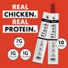 Flock Chicken Meat Sticks 10 Count | GLP-1 Friendly High Protein Chicken Sticks 7g Protein | Healthy Meat Snacks Keto | Protein Meat Sticks Low Carb | Gluten Free Healthy Protein Snack view 3