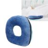 Qianjyvous Donut Pillow for Bed Sores, Dark Blue Hemorrhoid Cushion, Soft Breathable Detachable Elasticity Inner Sleeve Bed Relief Pillow, Ideal for Postoperative view 3