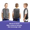 Alfredx Weigh ted Sensory Vest for Kids with Autism ADHD Sensory Processing Disorder, Com pression Vest for kids with Autism, ADHD, SPD, Body And Mind Relaxed (M) view 3