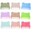 DECHOUS 9pcs Infant Hair Comb: Bear Shape Cradle Cap Brush for Dandruff and Cradle Cap - Plastic Hair Detangler for Bathing Grooming view 1