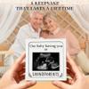 BGFMVS Pregnancy Announcement for Grandma Grandparents, Ultrasound Photo Frame Surprise Box, Baby Announcement Gifts for Dad Mom, Baby Coming Soon Announcement, Pregnancy Reveal Gifts to Grandparents view 3