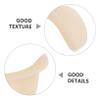 Abaodam 3 Pairs Ear Lift Patches: Invisible Ear Support Stickers Khaki Silicone Self-Adhesive Correction Tape 5D Contour Design for Makeup Cosplay view 3