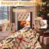 Naispanda Custom Wrapping Paper Custom Personalized Christmas Wrapping Rolls with Photo Text Logo for Valentines Birthday Wedding Holiday Christmas 2 Rolls, 74x51cm view 3