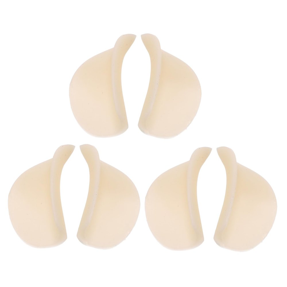 TOYANDONA 3 Pairs Elf Ear Correction Patches Invisible 5D Ear Shape Modification Tape Khaki Lug Support Shaping Sticker for Cosplay Makeup Parties