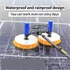 POGHDBXA Solar Panel Cleaning Brush, Solar Panel Cleaning Kits, Window Glass And Photovoltaic Machine Equipment Tool Systems,Water Fed Pole view 3