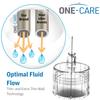ONE-CARE Pen Tips, 31G x 6mm, Ultra-Fine, Twist-On Design, 100 Count view 2
