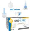 ONE-CARE Pen Tips, 31G x 6mm, Ultra-Fine, Twist-On Design, 100 Count view 4
