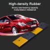 Rubber Ramp, Protector, Curb Ramps Anti-Slip Portable Rise Height Threshold with Stable Honeycomb Structure view 3