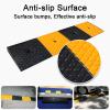 Rubber Ramp, Protector, Curb Ramps Anti-Slip Portable Rise Height Threshold with Stable Honeycomb Structure view 4