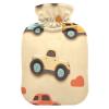Rainbow Monsters Truck Car hot Bottle Water Bag with Soft Cover, 2L Warm Compress for Period Cramps, Period Cramps, Period Cramps view 1