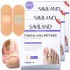 SAVILAND Extra Strength Fungal Nail Patches FSA-HSA: 96 Patch 8H Overnight Repair 1% Tolnaftate Toenail Treatment Nighttime Nail Renewal Restores Damaged Nails Discolored Thick Yellow view 1
