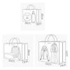 ARGENTFLUX Gift Bags, Cute Cartoon Tote Bags Kindergarten Snack Gift Packaging Bags Birthday Companion Bags(M) view 2