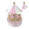 Carousels Gift Box Cake Baby Shower Candy Box Paper Wedding Birthday Party Decorations Cardboard Boxes Wedding Reception Decor view 4
