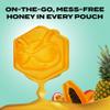 BEEUP Honey Fruit Snacks With a Teaspoon of Honey in Every Pouch Dye Free, No Corn Syrup Individually Wrapped Fruit Snack Packs for School, Sports, Soccer Pink Lemonade (Pack of 10) view 4