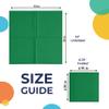 Party Solids Emerald Green Paper Napkins Disposable Everyday 300 Pcs 2 Ply Green Dinner Napkins Bulk For Parties & Party Supplies view 2
